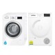 (Bundle) Bosch WAW28480SG Series 8 Washing Machine (9kg) + WTH83008SG Series 4 Heat Pump Dryer (8kg)